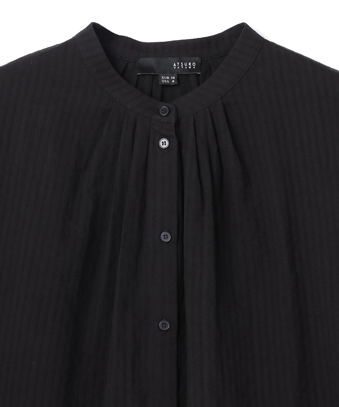 ATSURO TAYAMA ストライプ刺繍ブラウス_sub_2