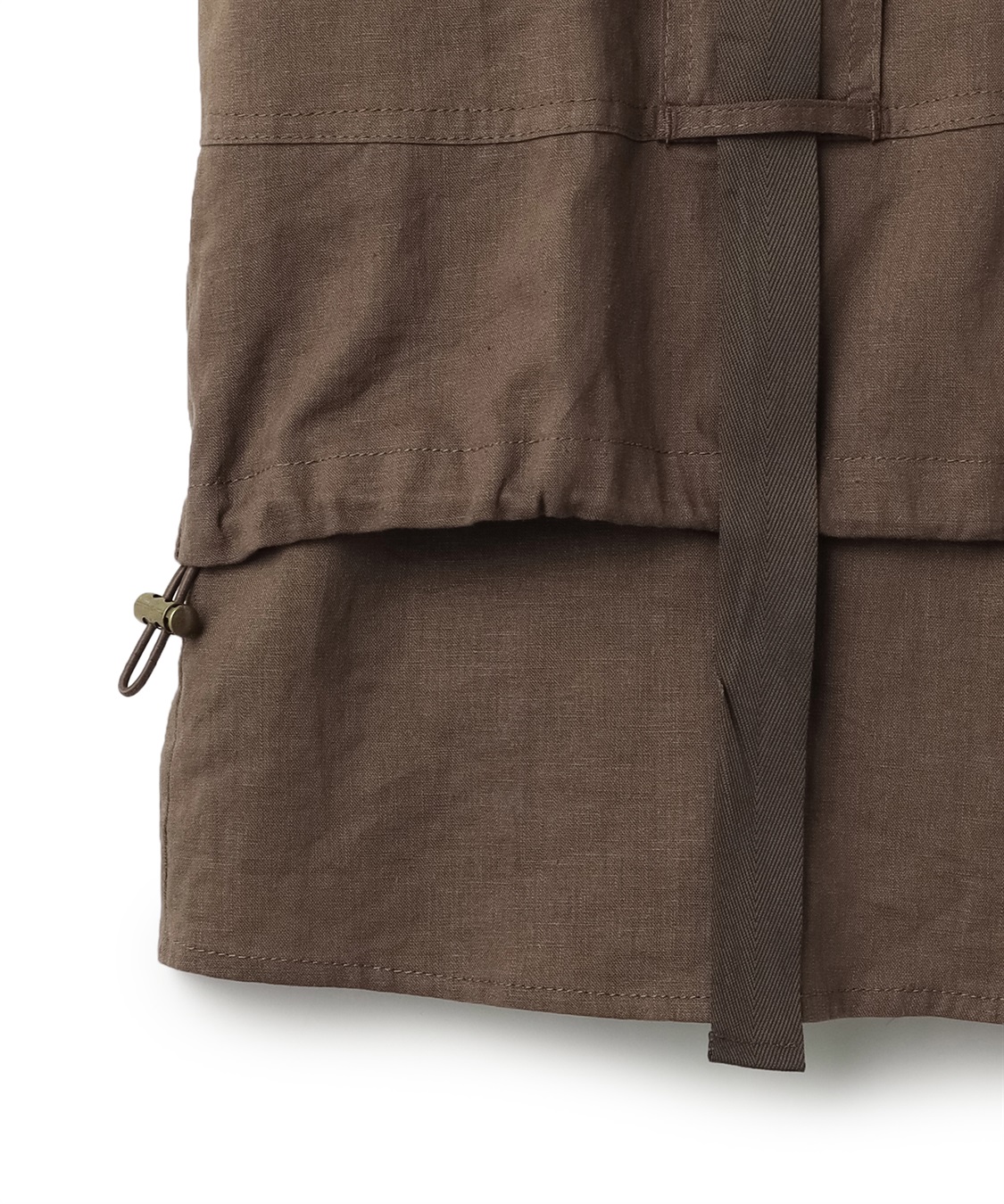 ATSURO TAYAMA ポケット×テープ使いバンドカラーシャツ_sub_5