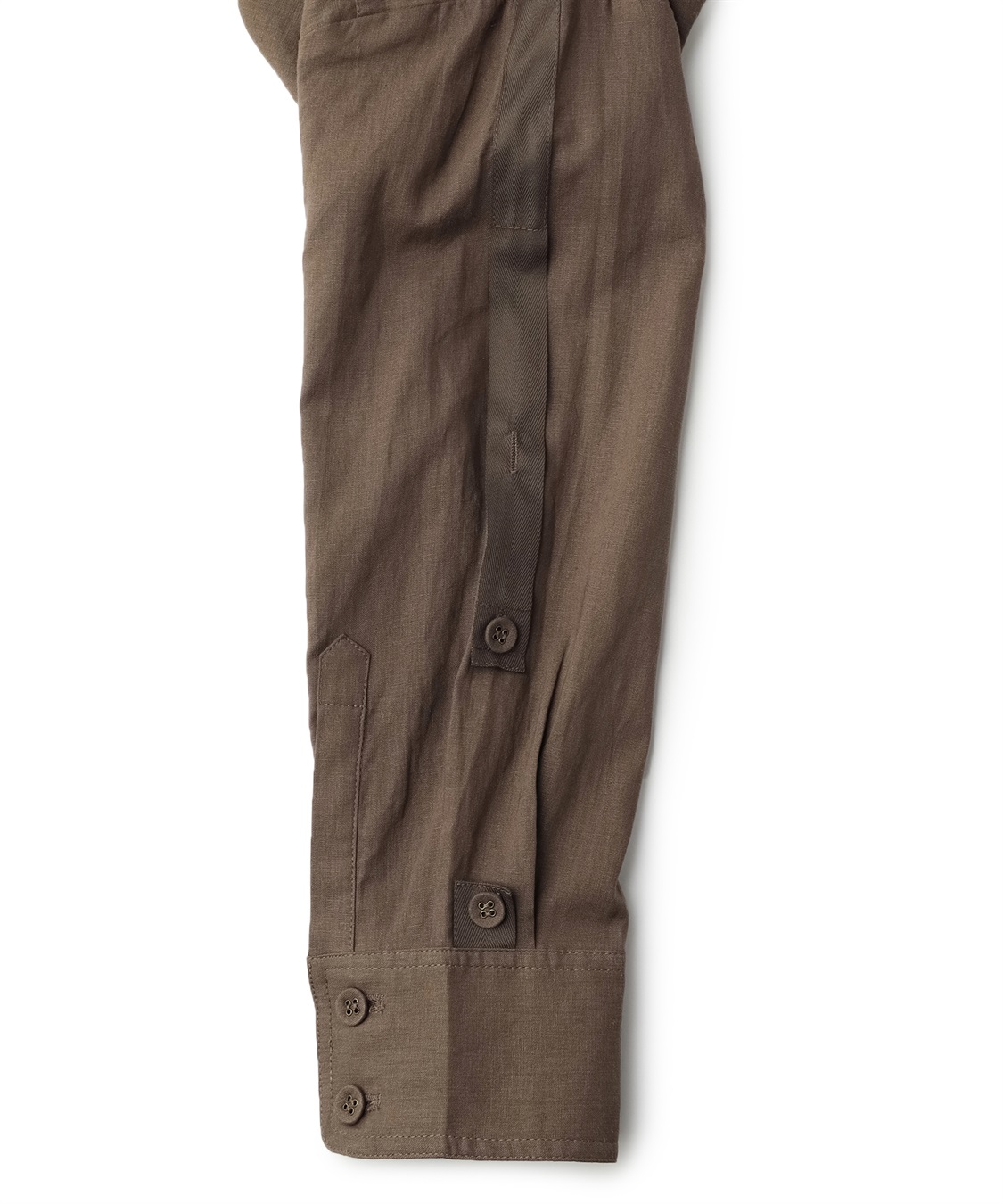 ATSURO TAYAMA ポケット×テープ使いバンドカラーシャツ_sub_6