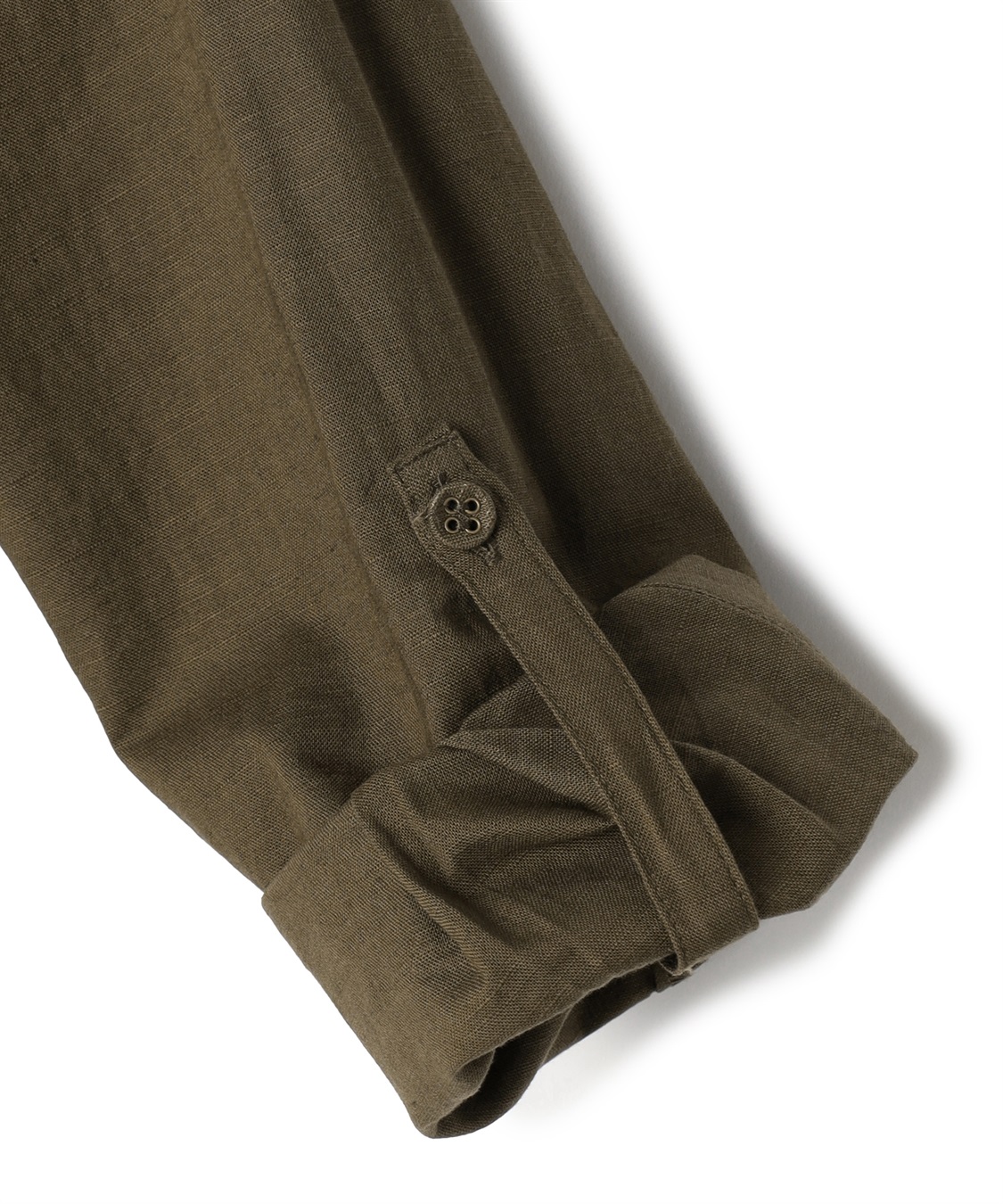 ATSURO TAYAMA 【ART OF GARDEN】コットン×リネンバンドカラーブルゾン_sub_4