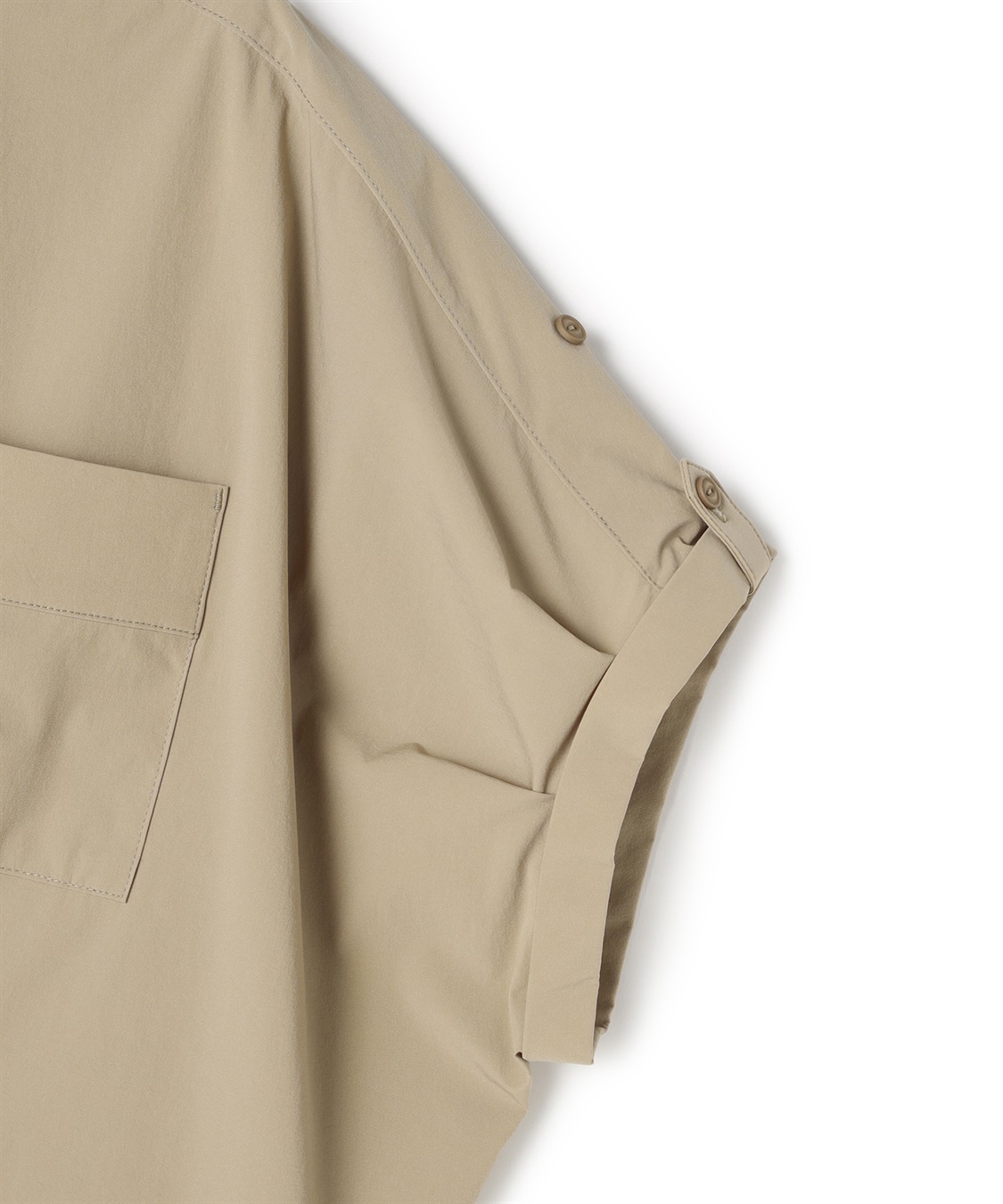 ATSURO TAYAMA 接触冷感ノーカラーシャツ_sub_3