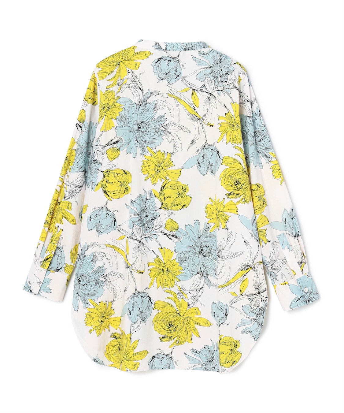 ATSURO TAYAMA 総柄バンドカラーシャツ_sub_2