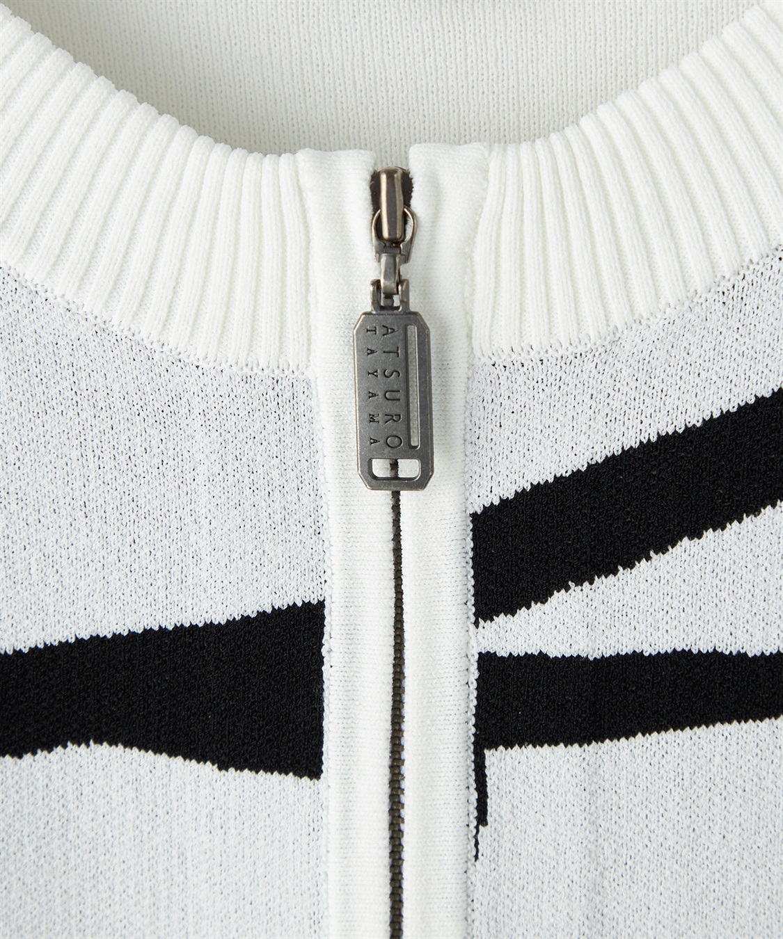 ATSURO TAYAMA ジャカードジップアップカーディガン_sub_6