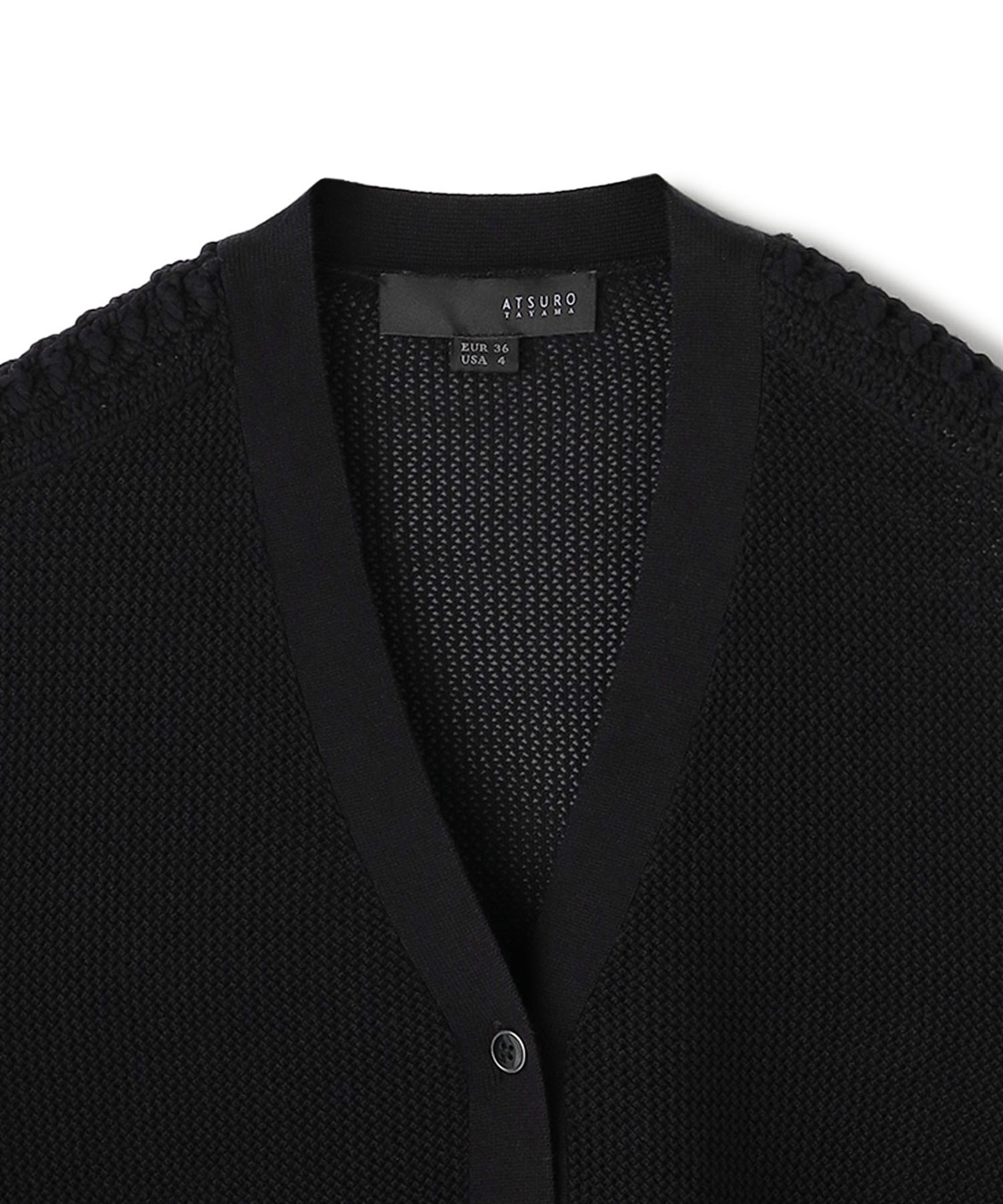 ATSURO TAYAMA コットンメッシュカーディガン_sub_15