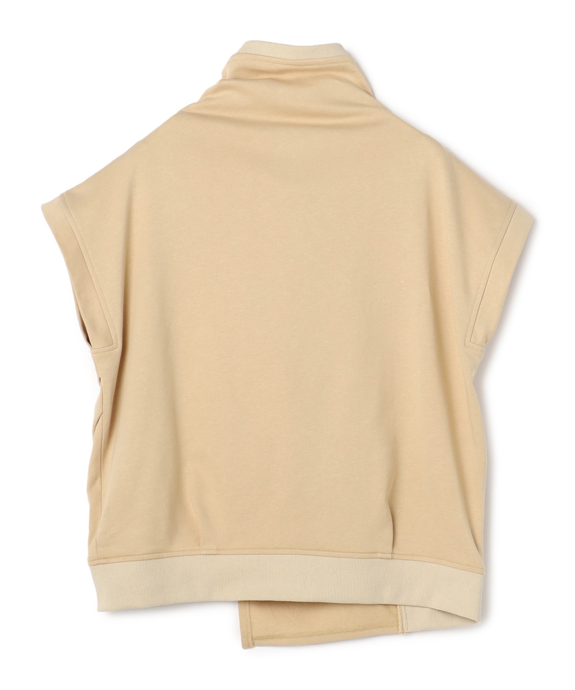 ATSURO TAYAMA 異素材MIXノースリーブカーディガン_sub_1