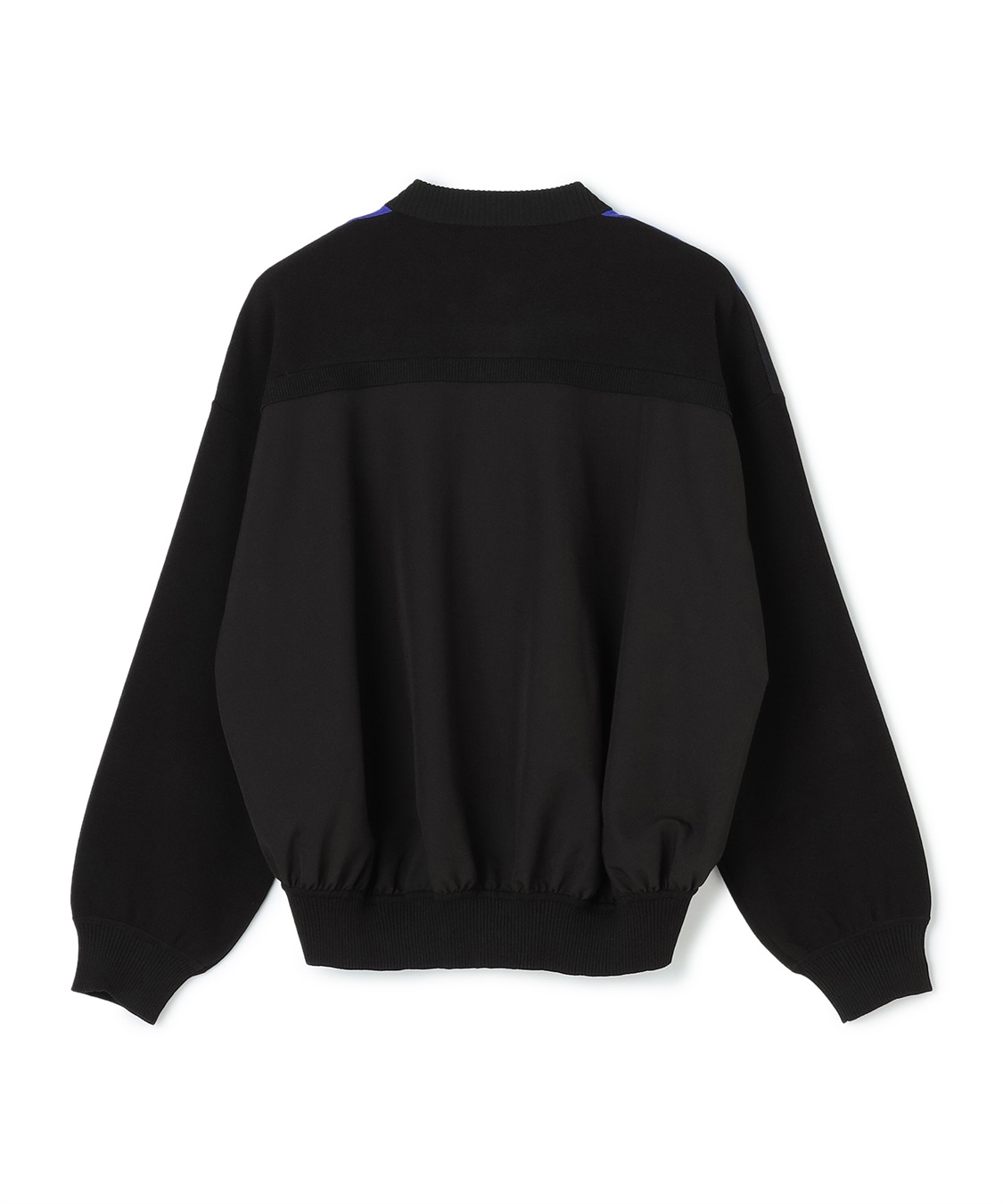 ATSURO TAYAMA イレギュラーアーガイルニットブルゾン_sub_4