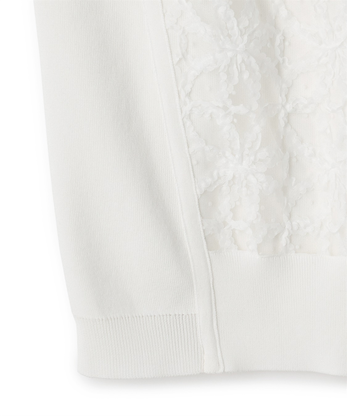 ATSURO TAYAMA チュール×レース付きカーディガン_sub_5