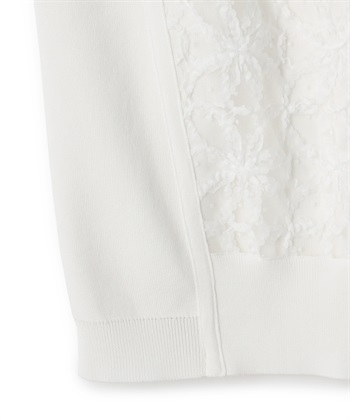 ATSURO TAYAMA チュール×レース付きカーディガン_subthumb_5