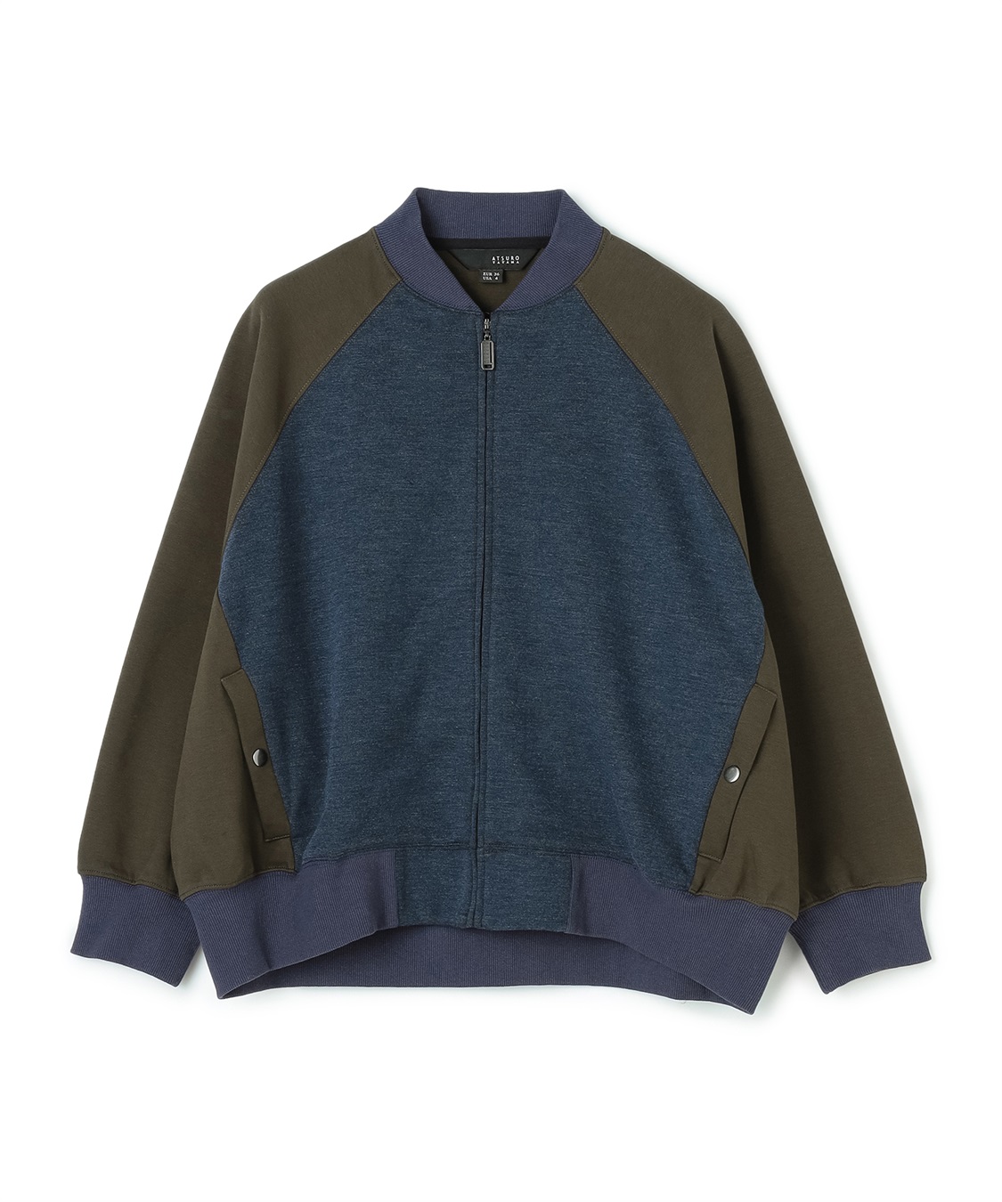 ATSURO TAYAMA ドルマンスリーブジップアップカーディガン_sub_1