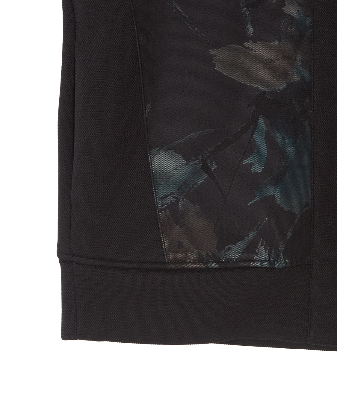 ATSURO TAYAMA プリント×メッシュ使いカーディガン_sub_4