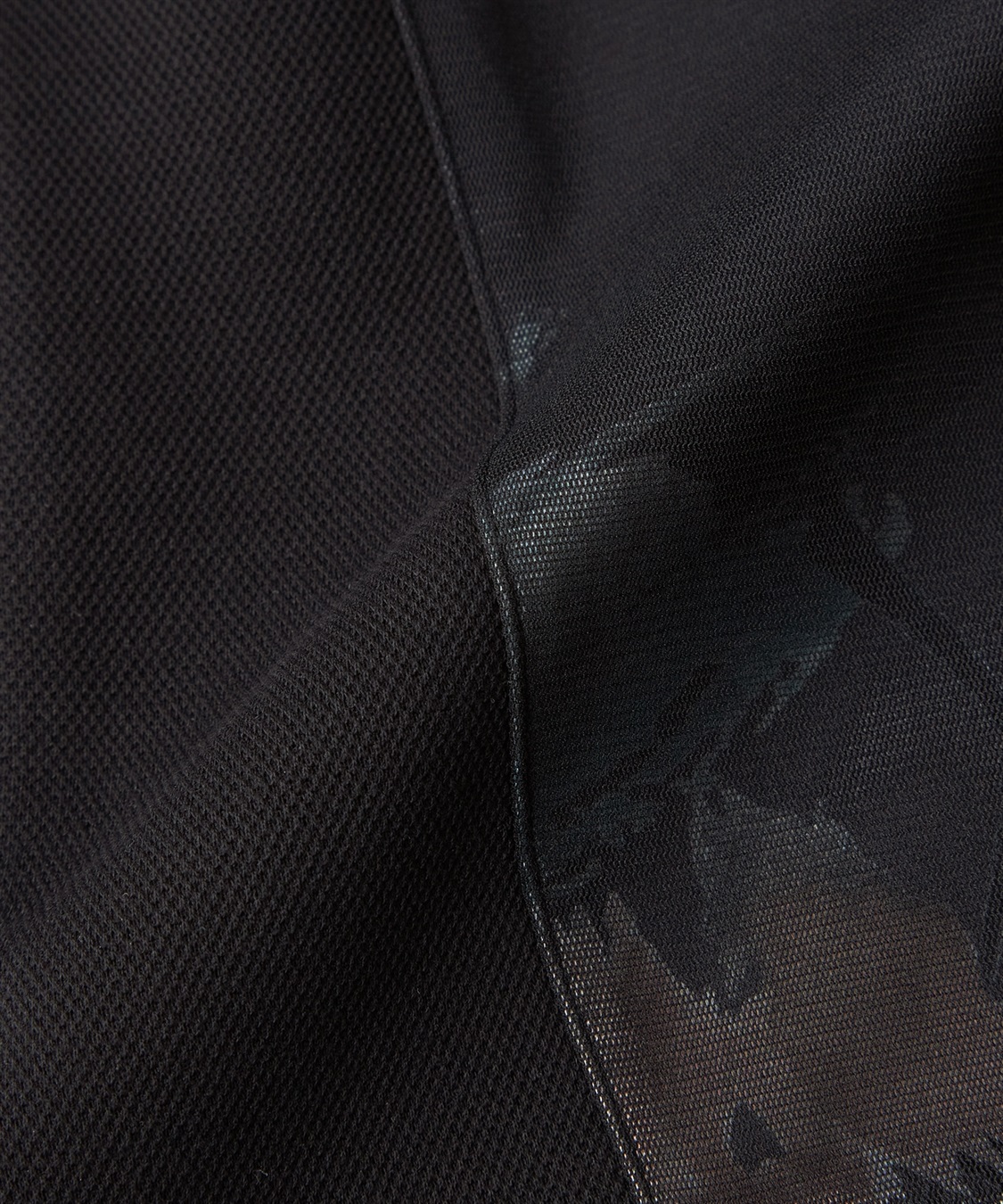 ATSURO TAYAMA プリント×メッシュ使いカーディガン_sub_8