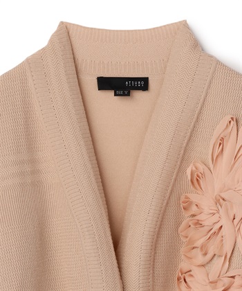 ATSURO TAYAMA フラワーモチーフニットカーディガン_subthumb_4