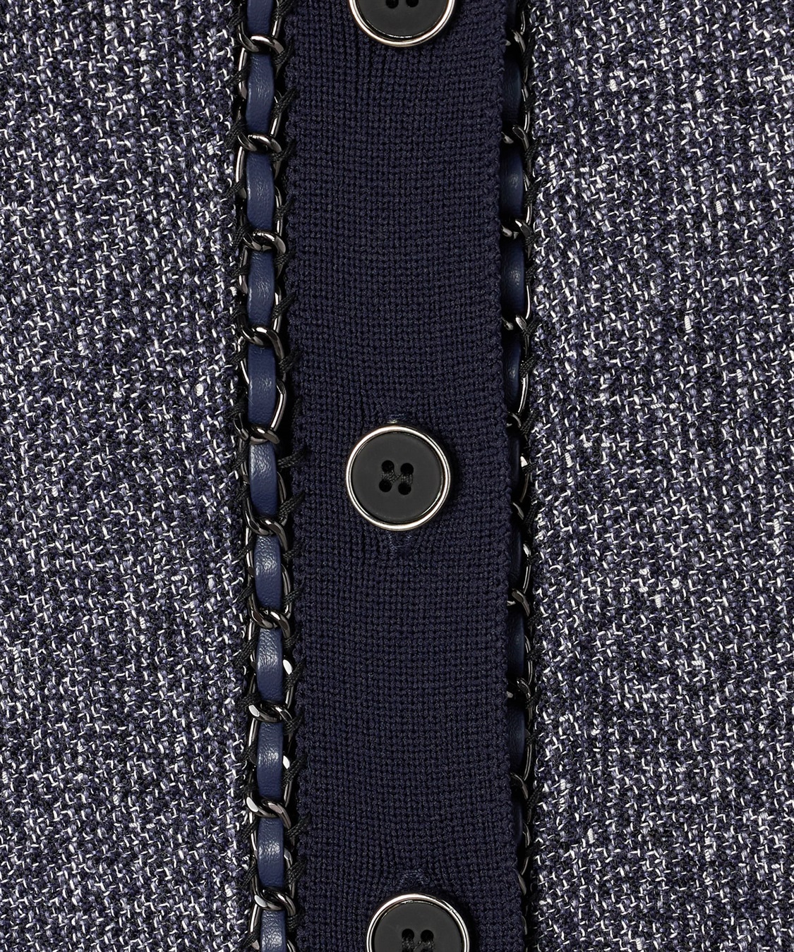 ATSURO TAYAMA レザーチェーンニットカーディガン_sub_6