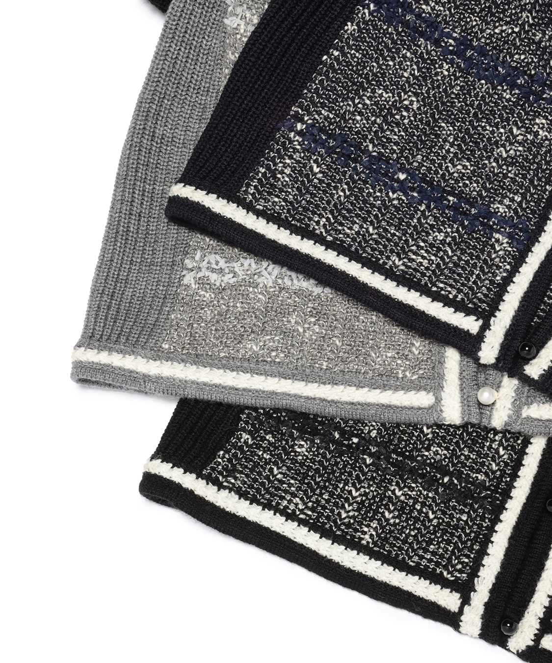 ATSURO TAYAMA ツィードカーディガン_sub_4