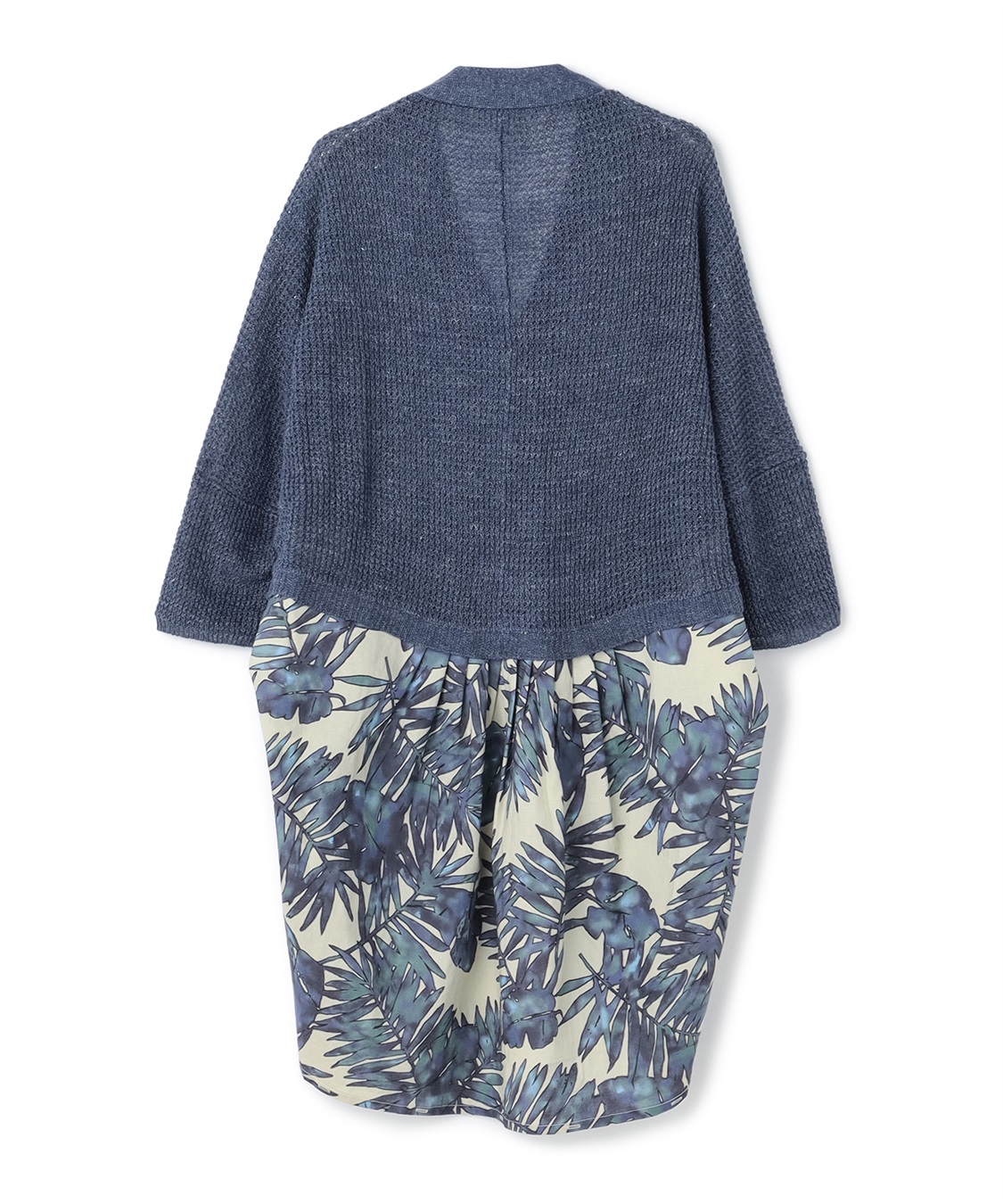 ATSURO TAYAMA レイヤード風異素材コンビカーディガン_sub_4