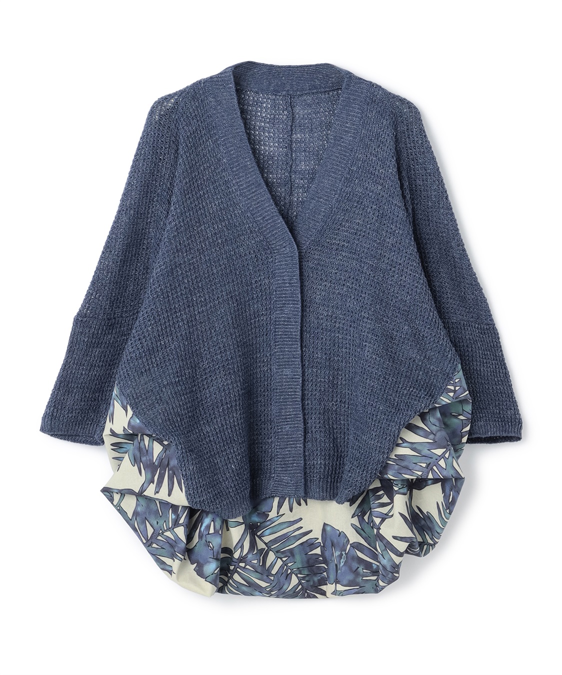 ATSURO TAYAMA レイヤード風異素材コンビカーディガン_sub_5