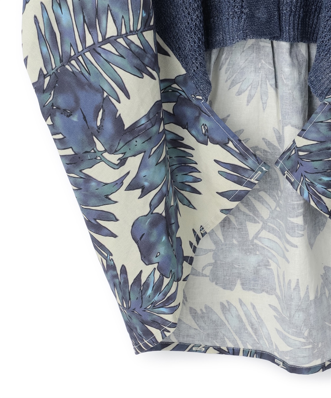 ATSURO TAYAMA レイヤード風異素材コンビカーディガン_sub_8