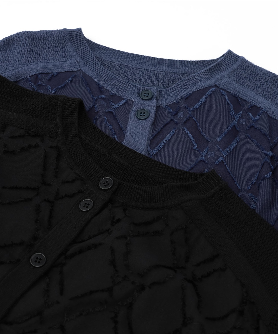 ATSURO TAYAMA リネンコットンメッシュカーディガン_sub_1