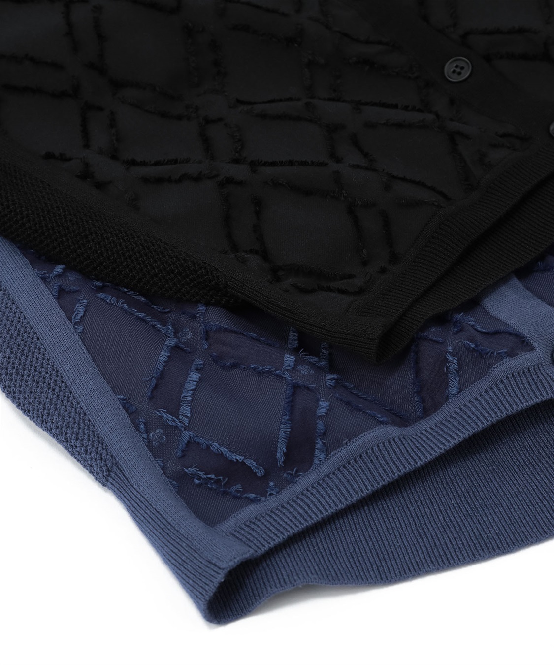 ATSURO TAYAMA リネンコットンメッシュカーディガン_sub_2