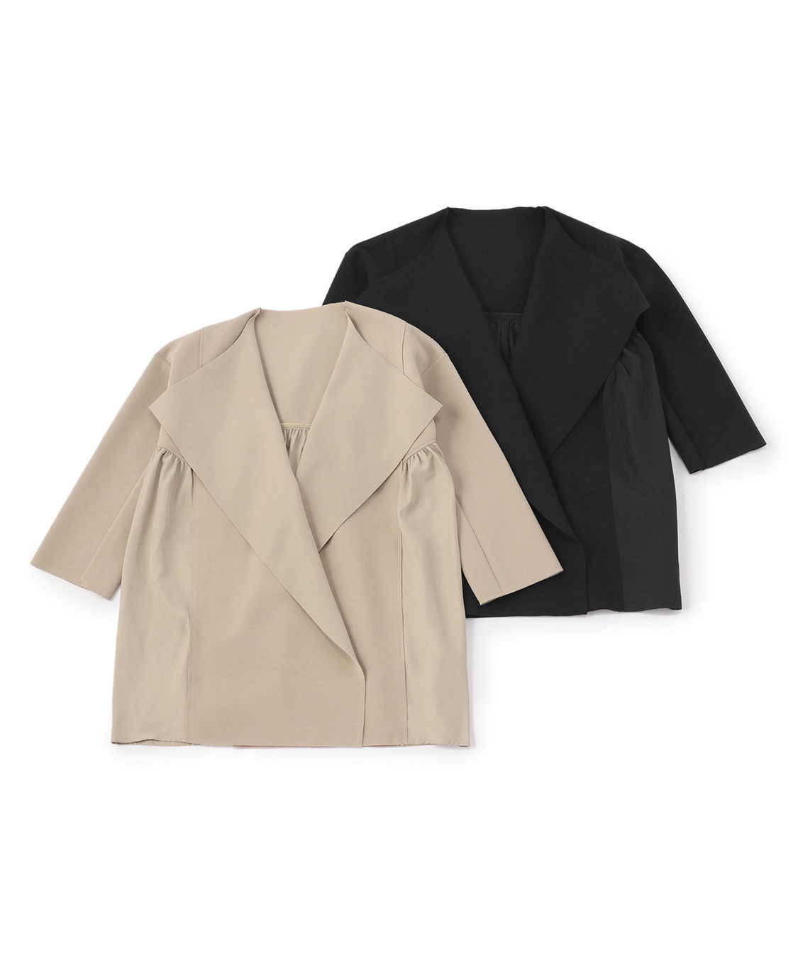 ATSURO TAYAMA オープンカラードレスカーディガン_sub_4