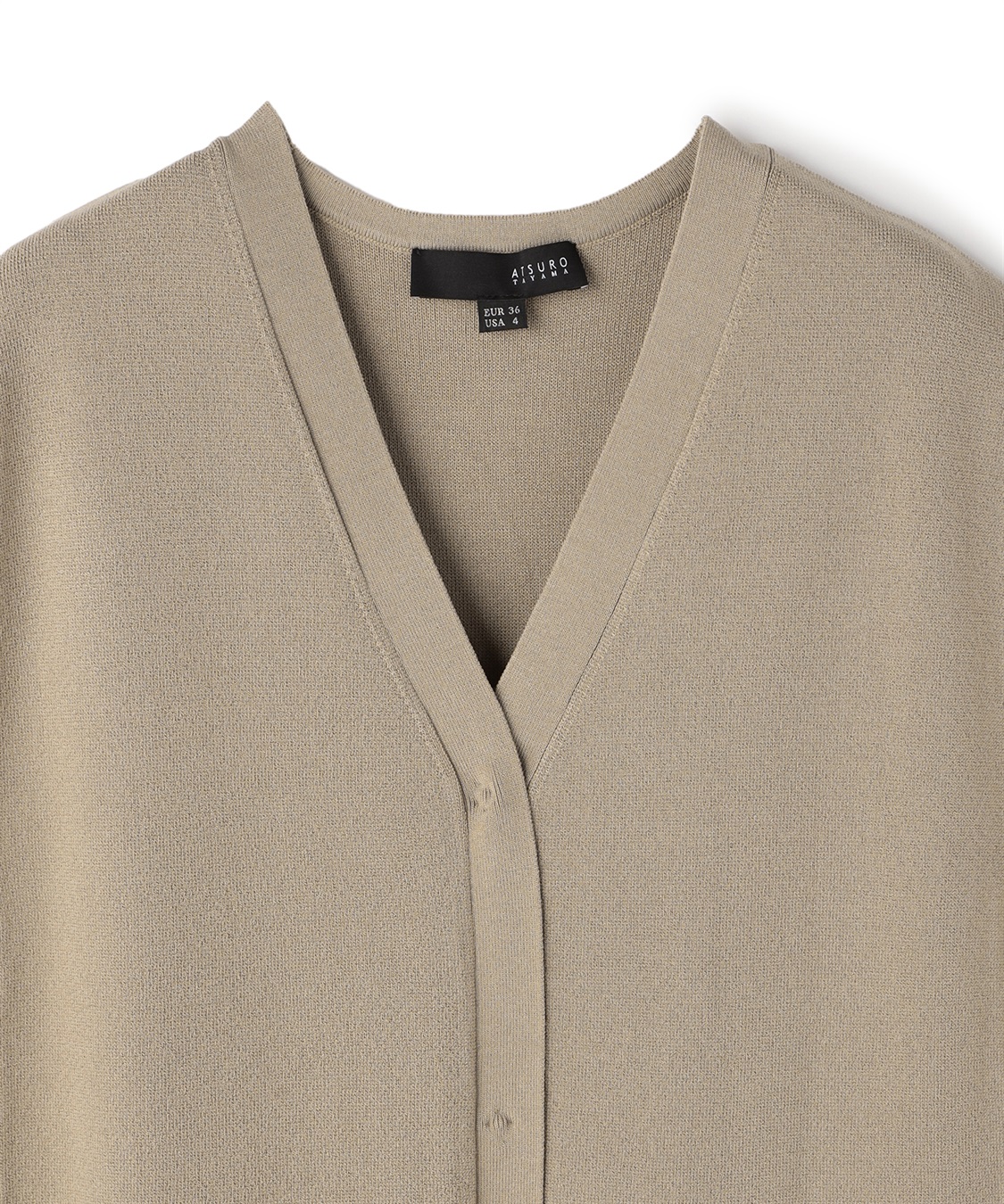 ATSURO TAYAMA 後ろプリーツ切り替えロングベスト_sub_2