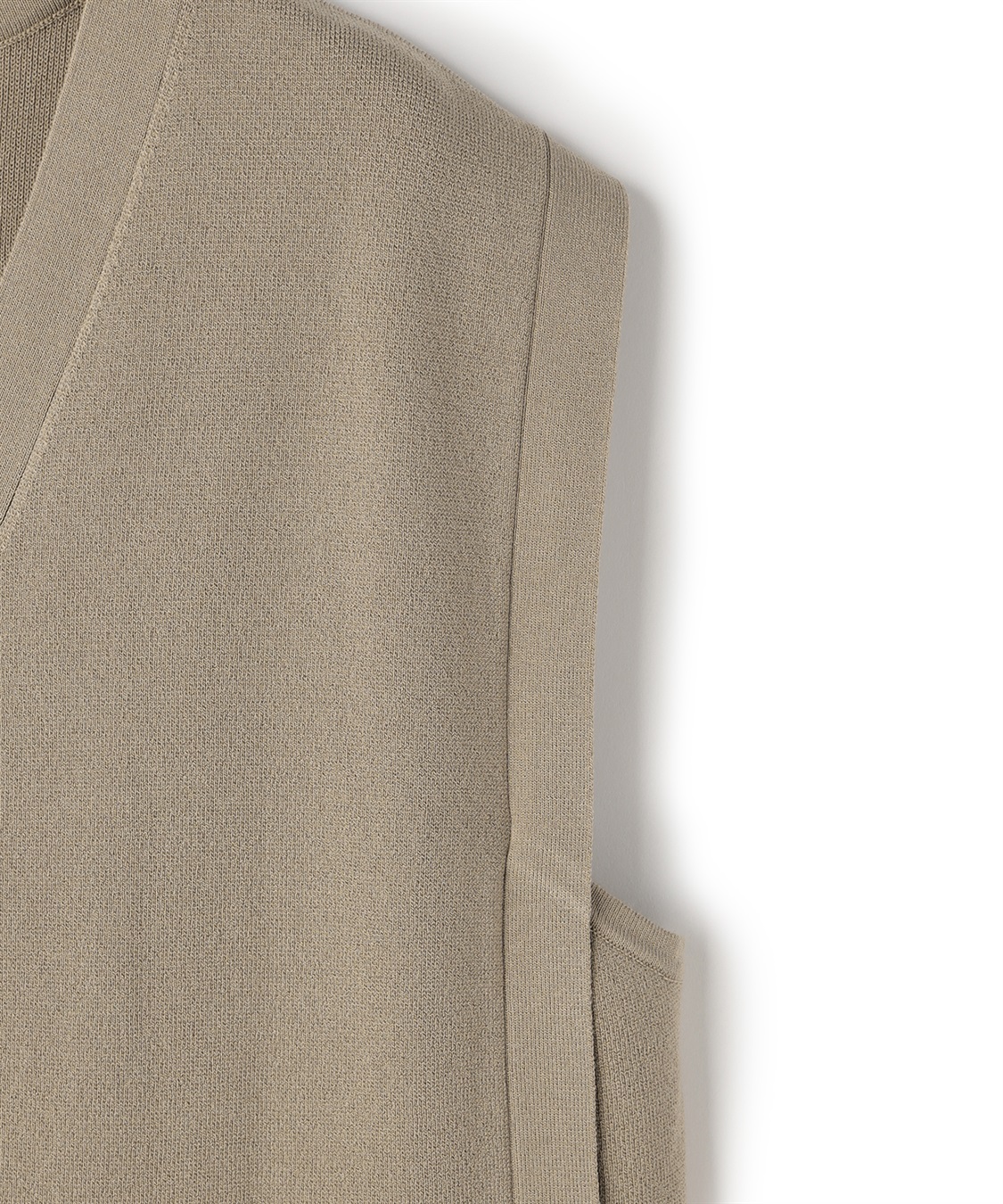 ATSURO TAYAMA 後ろプリーツ切り替えロングベスト_sub_3