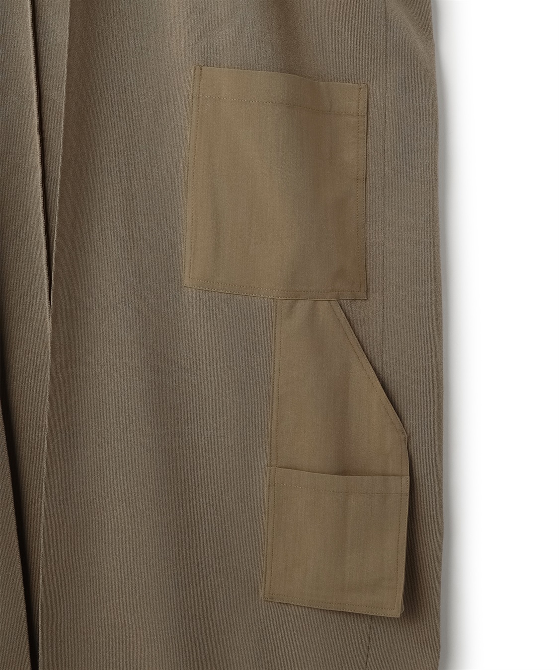 ATSURO TAYAMA 異素材ポケットロングカーディガン_sub_4