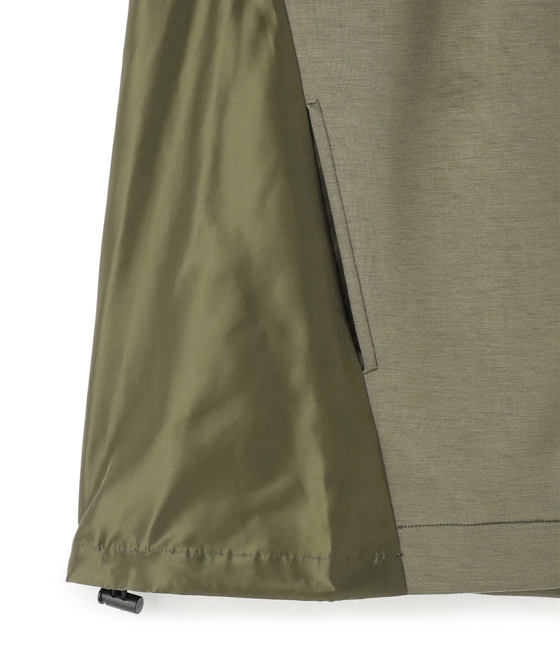 ATSURO TAYAMA ダンボールニット×ナイロン切り替えブルゾン_sub_4