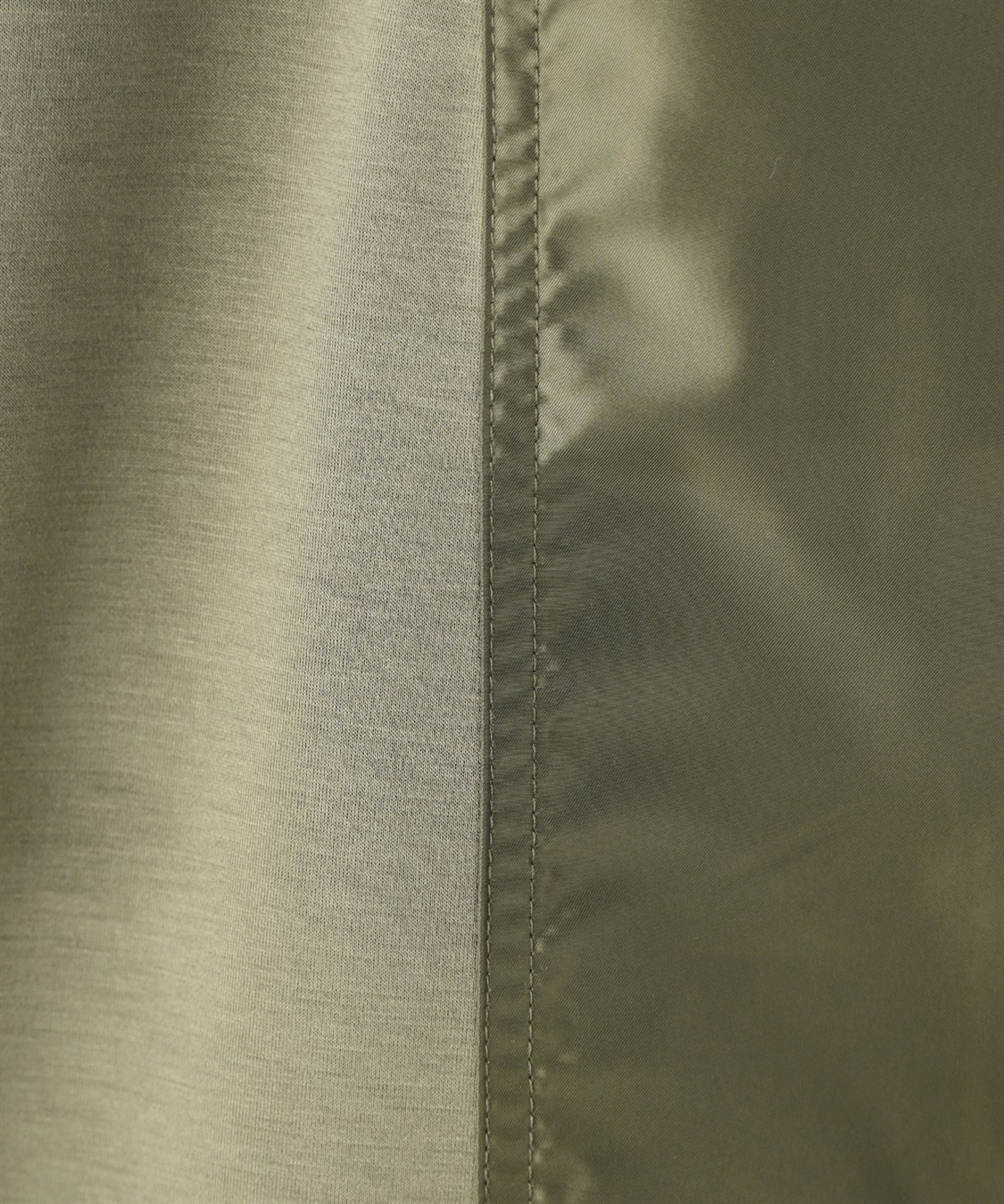 ダンボールニット×ナイロン切り替えブルゾン ATSURO TAYAMA｜クロス