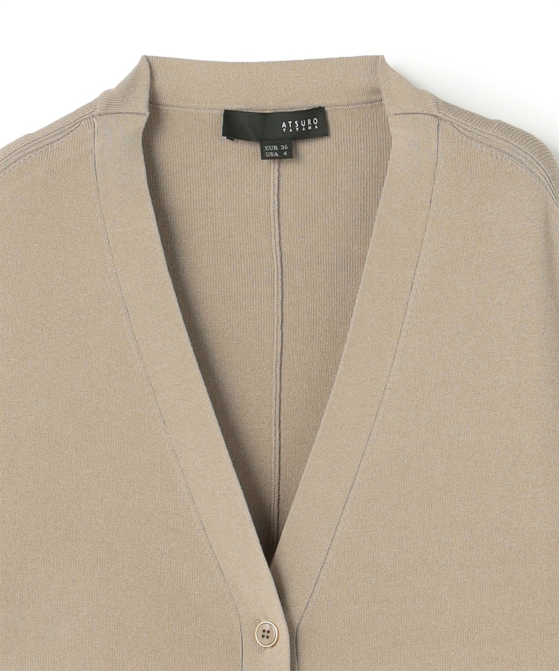 ATSURO TAYAMA ミラノリブロング丈カーディガン_sub_3