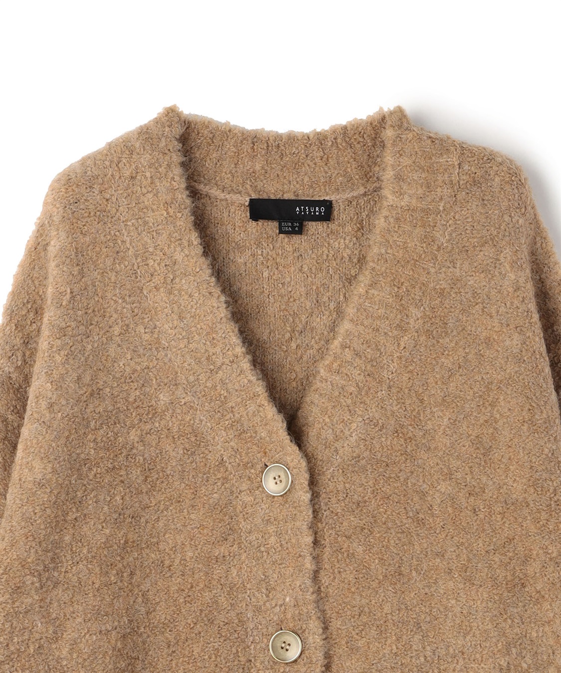 ATSURO TAYAMA ループヤーンカーディガン_sub_3