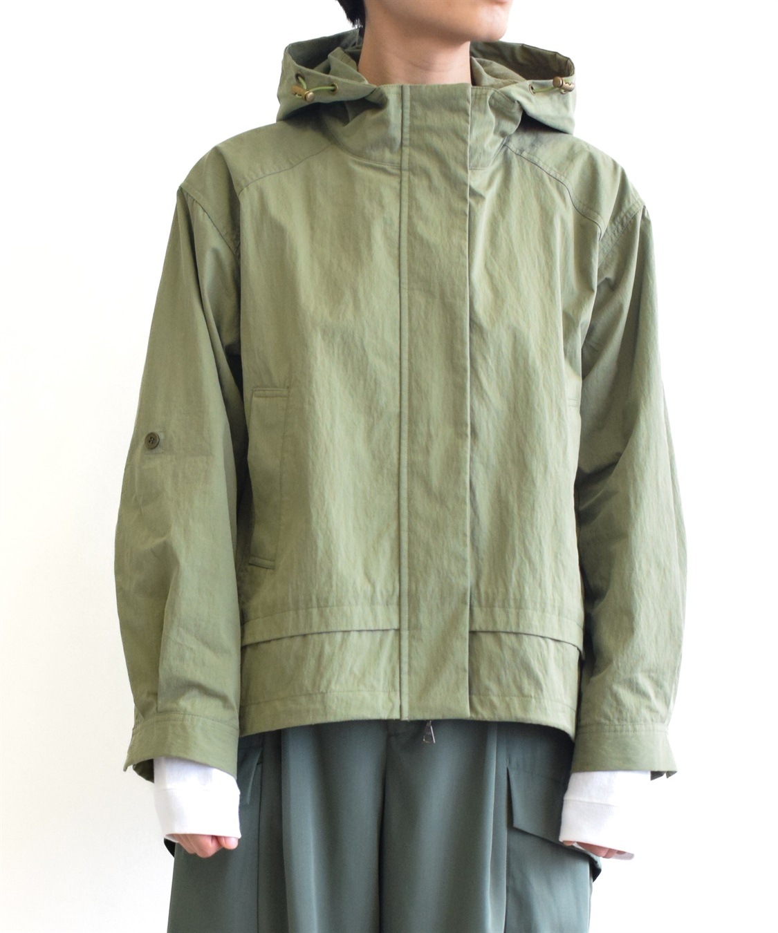 ATSURO TAYAMA ジップアップフーデッドブルゾン_sub_1