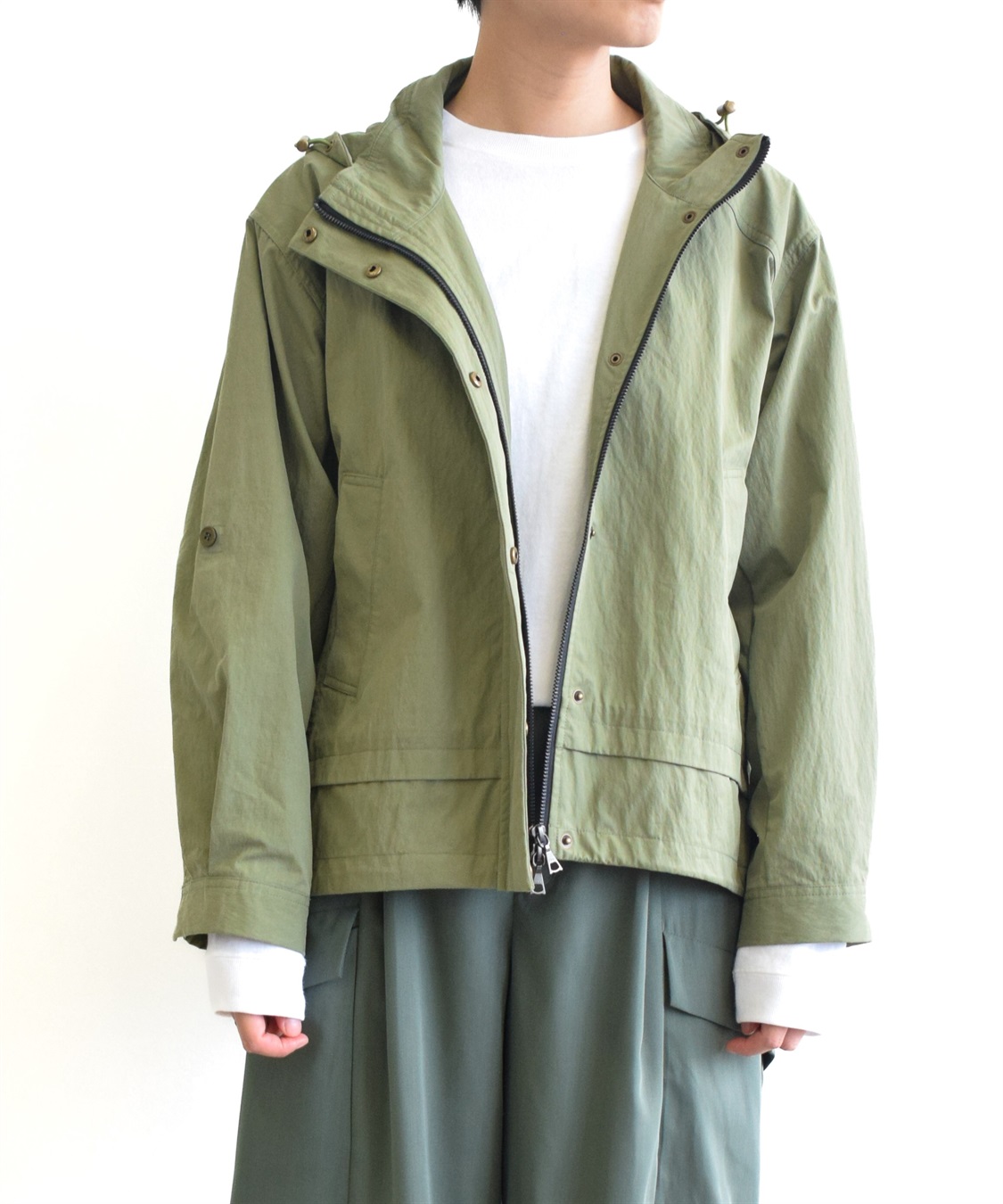 ATSURO TAYAMA ジップアップフーデッドブルゾン_sub_2