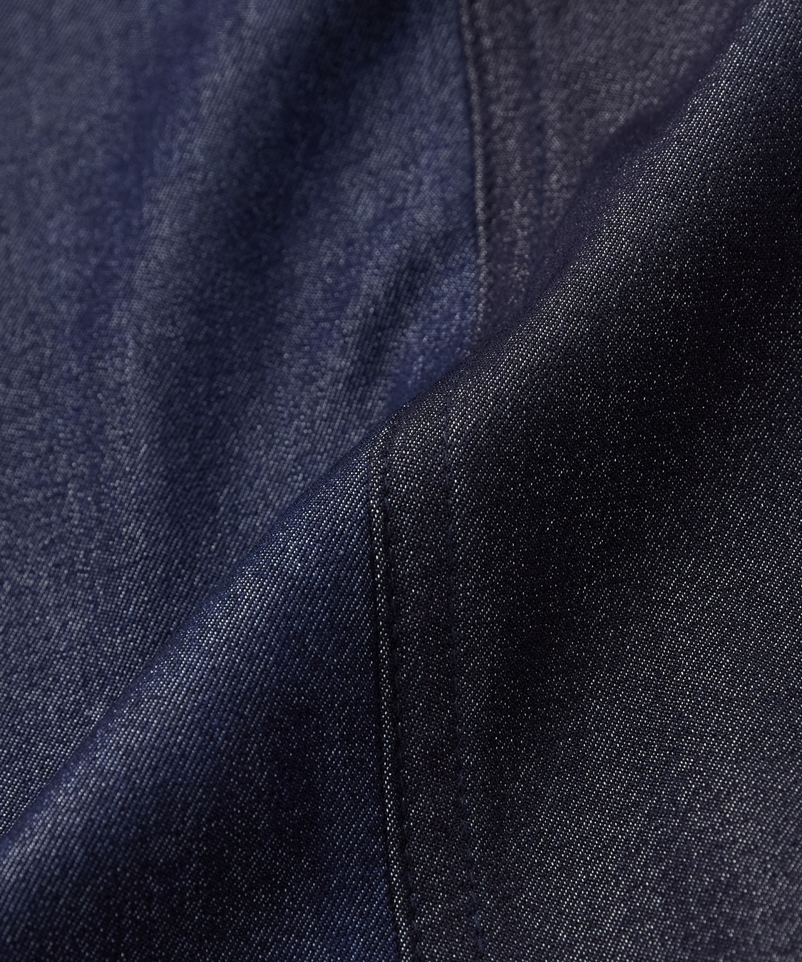 ATSURO TAYAMA ポリエステル混デニム半袖ジャケット_sub_8