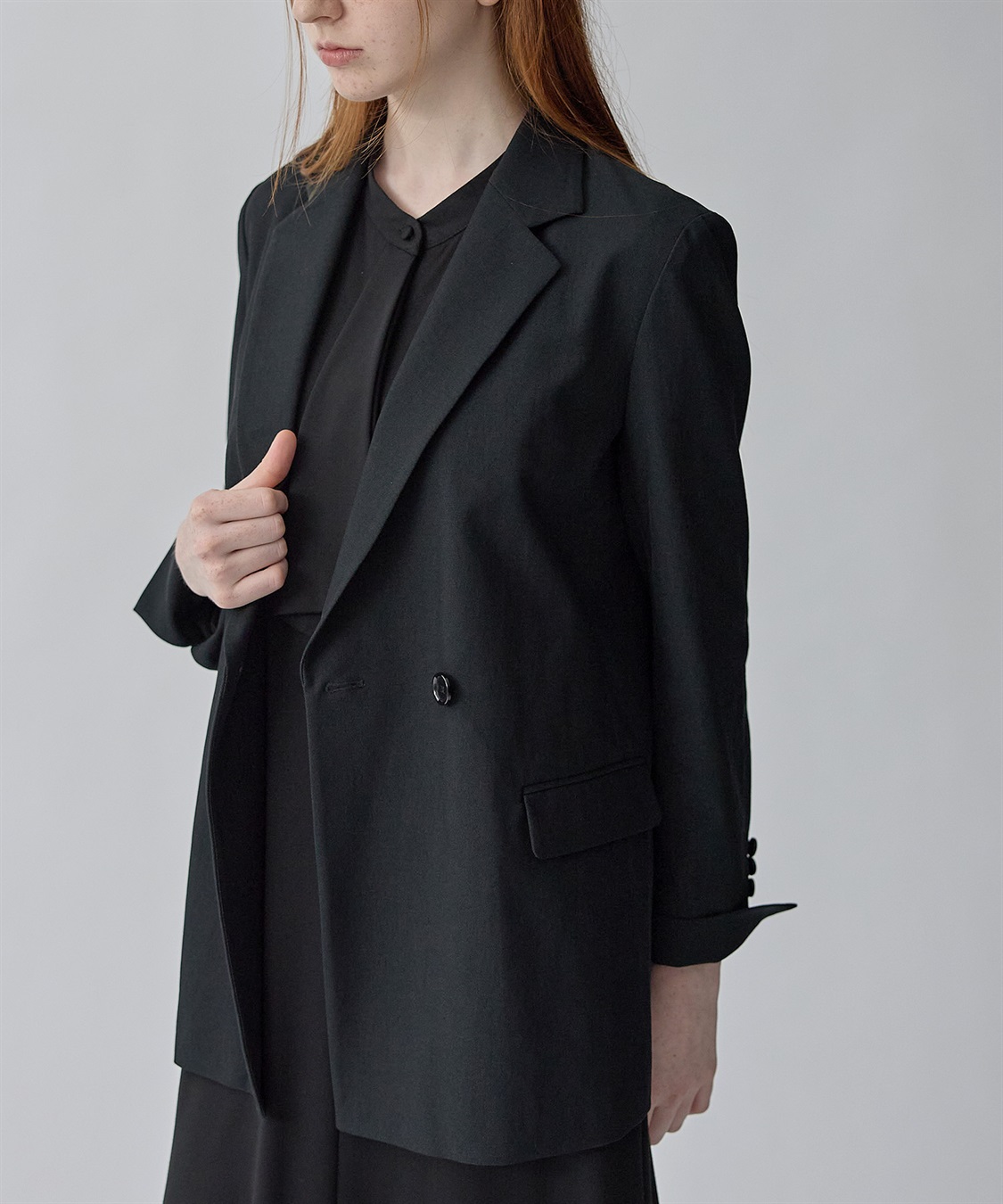 ATSURO TAYAMA デニムギャバジンダブルジャケット_sub_4