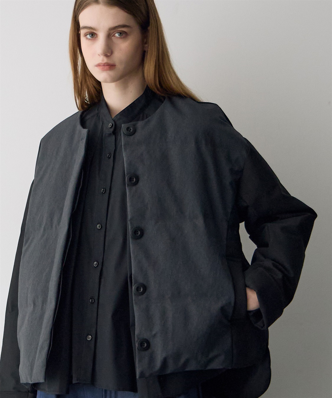 ATSURO TAYAMA グレンチェックダウンジャケット_sub_3