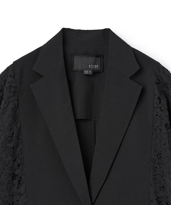 ATSURO TAYAMA レース切り替えテーラードジャケット_subthumb_2