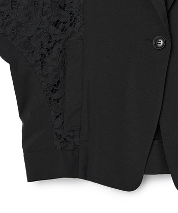 ATSURO TAYAMA レース切り替えテーラードジャケット_subthumb_4