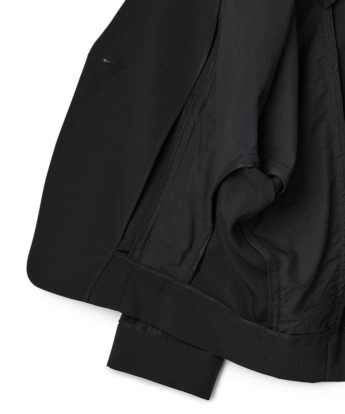 ATSURO TAYAMA レース切り替えテーラードジャケット_sub_5