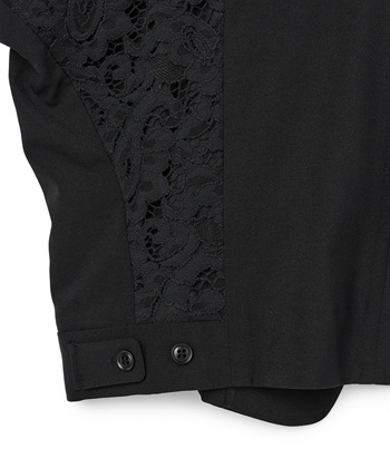 ATSURO TAYAMA レース切り替えテーラードジャケット_subthumb_7