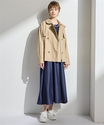 ATSURO TAYAMA 花柄レースショートトレンチジャケット_subthumb_9