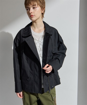 ATSURO TAYAMA 花柄レースショートトレンチジャケット_subthumb_13