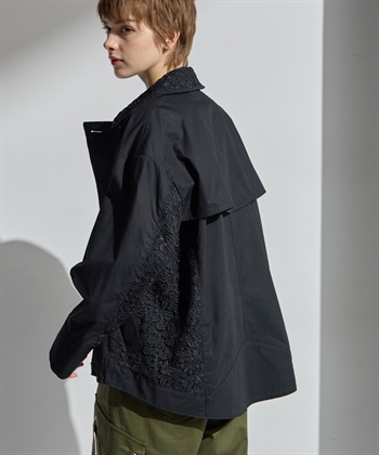 ATSURO TAYAMA 花柄レースショートトレンチジャケット_subthumb_14