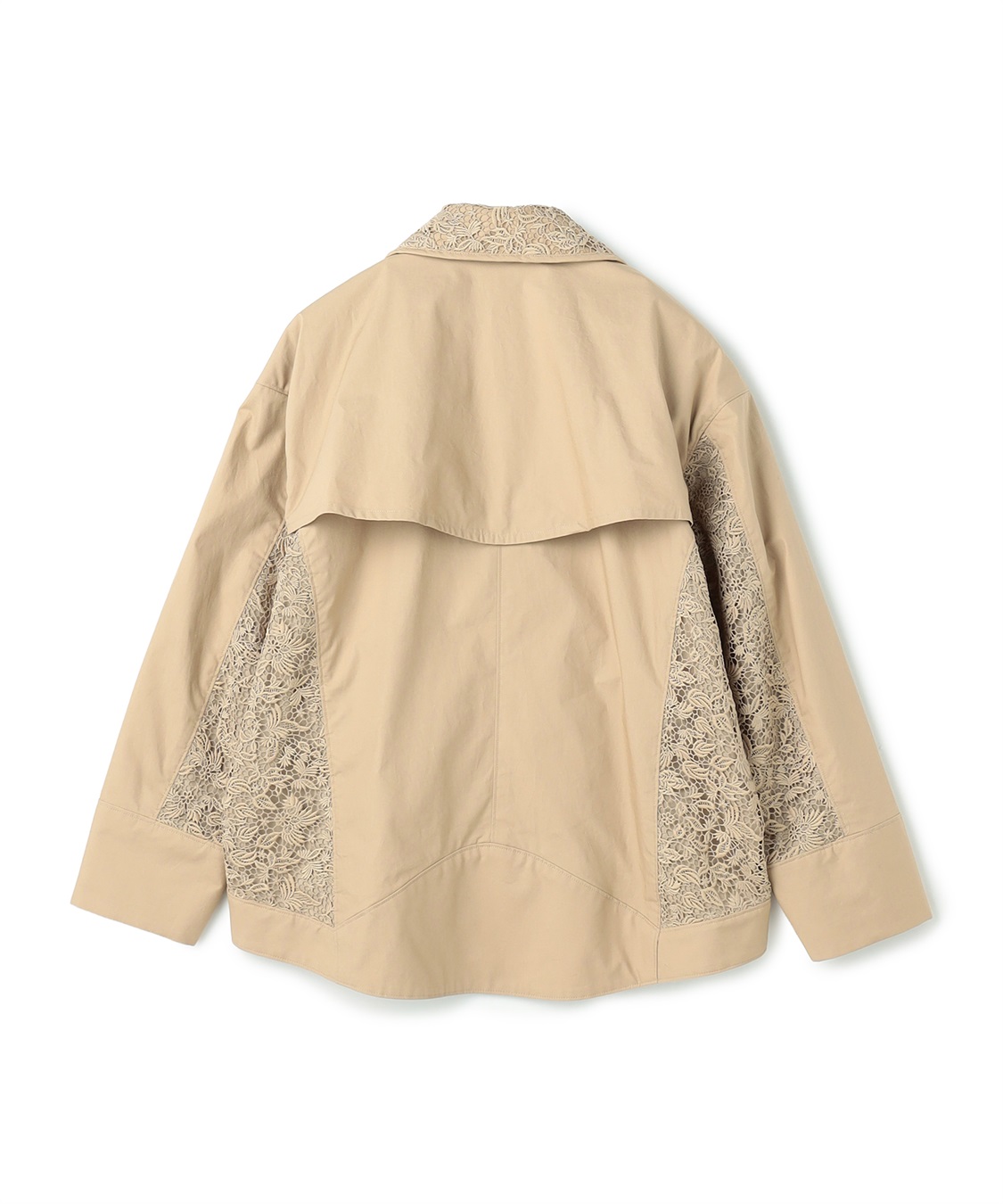 ATSURO TAYAMA 花柄レースショートトレンチジャケット_sub_20