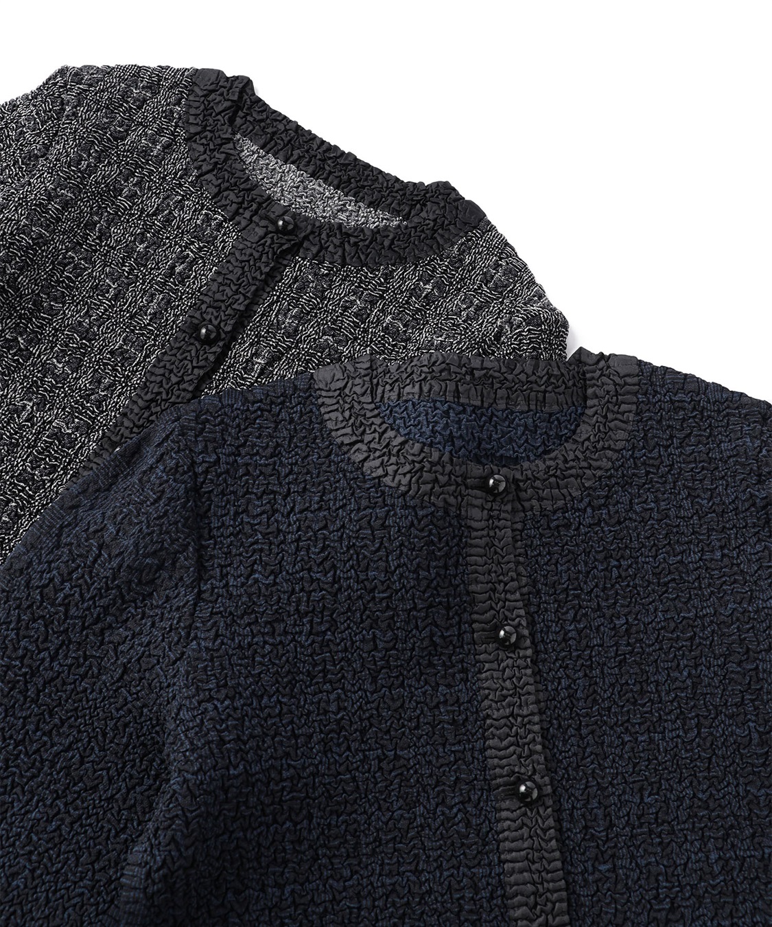 ATSURO TAYAMA グレンチェックプリントカーディガン_sub_1