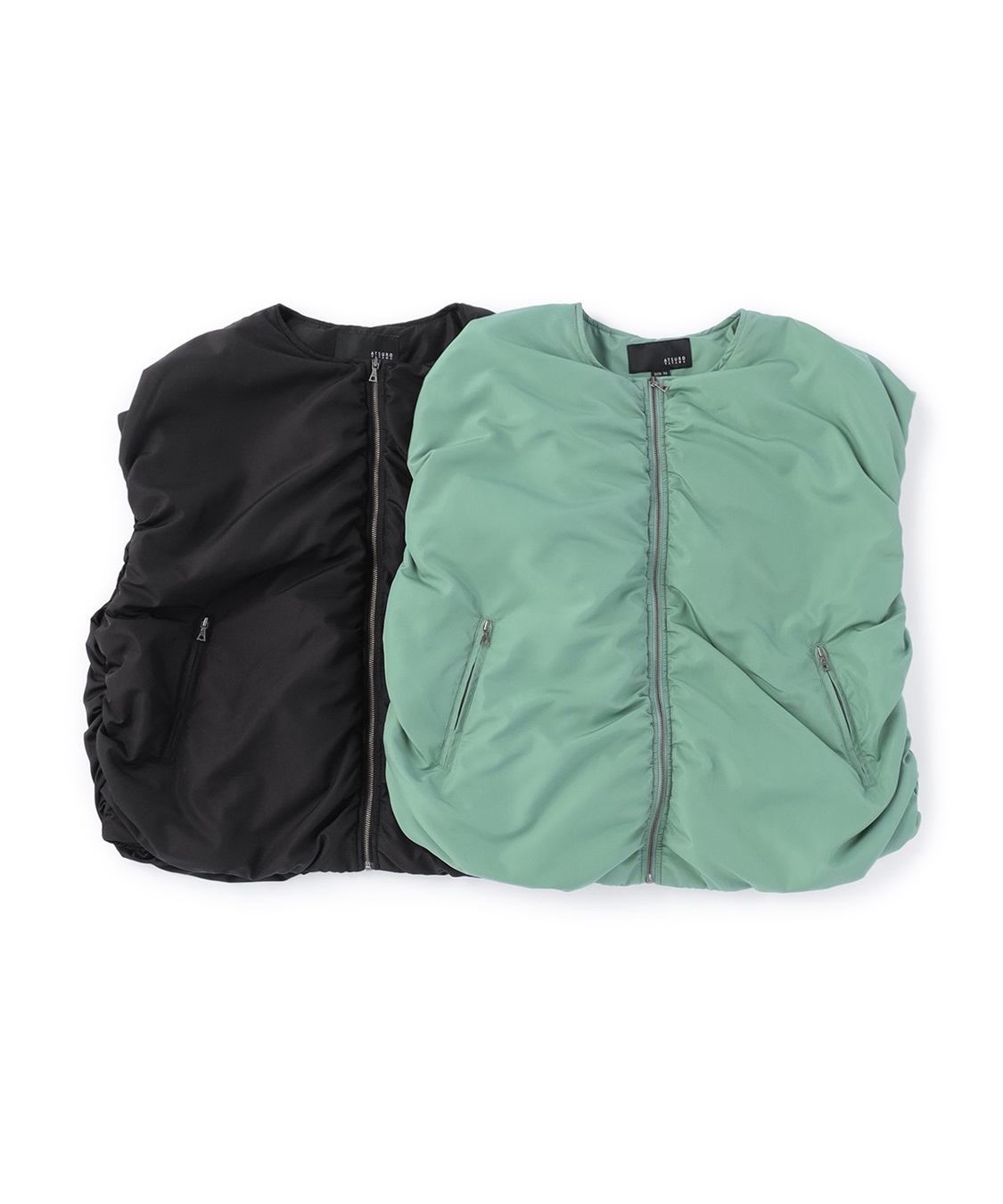 ATSURO TAYAMA ポリエステルタフタパデッドベスト_sub_4