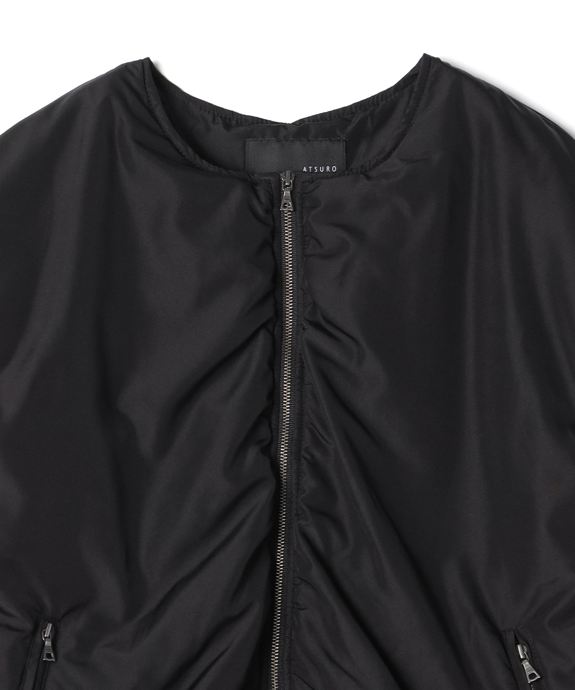 ATSURO TAYAMA ポリエステルタフタパデッドベスト_sub_6