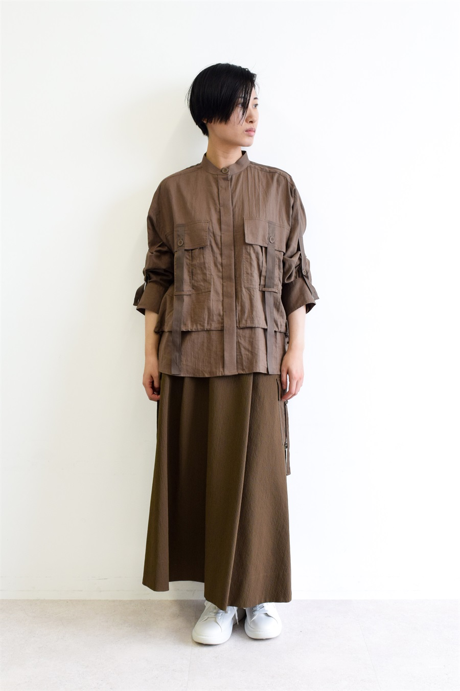 ATSURO TAYAMA フェイクレイヤード切り替えブルゾン_sub_9