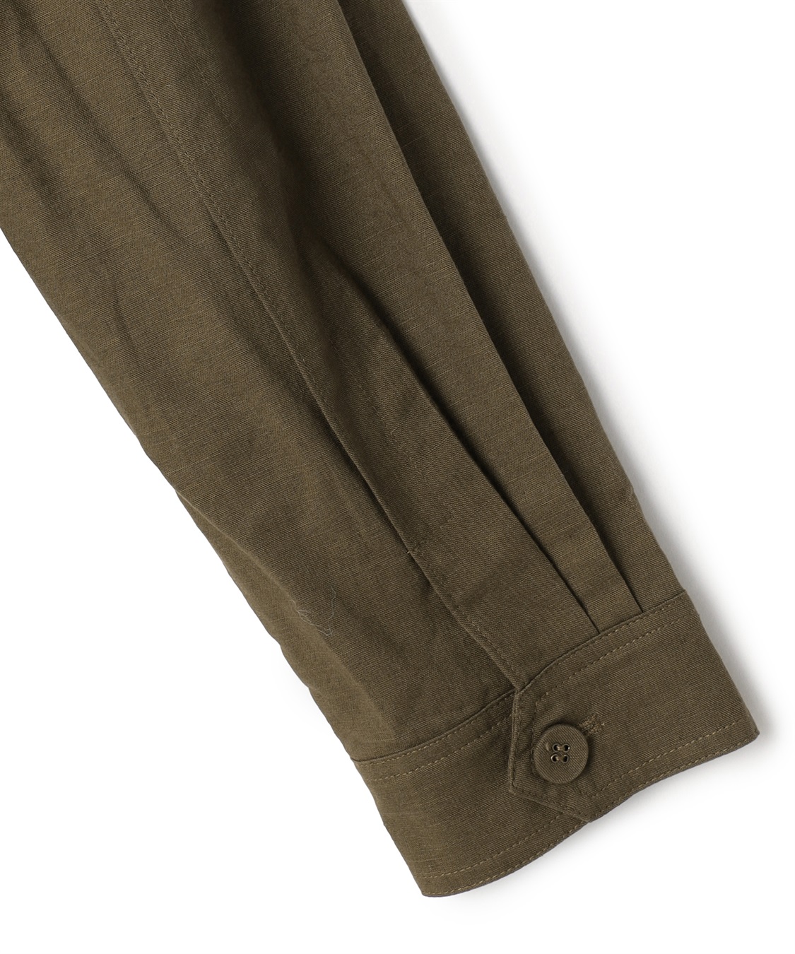 ATSURO TAYAMA 【ART OF GARDEN】コットン×リネンキャンバスノーカラーブルゾン_sub_3