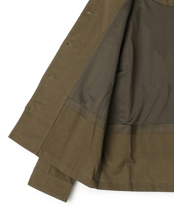 ATSURO TAYAMA 【ART OF GARDEN】コットン×リネンキャンバスノーカラーブルゾン_subthumb_6